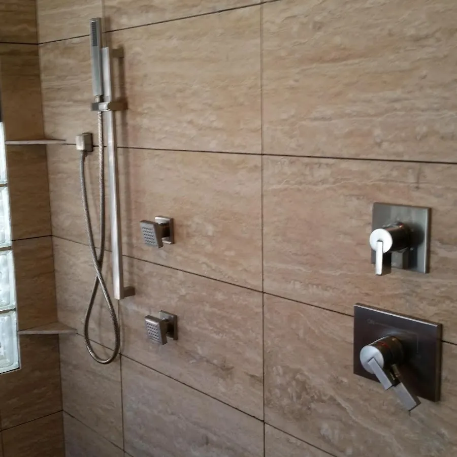 Shower fixture installation for Gas Line Repair in Amherst
